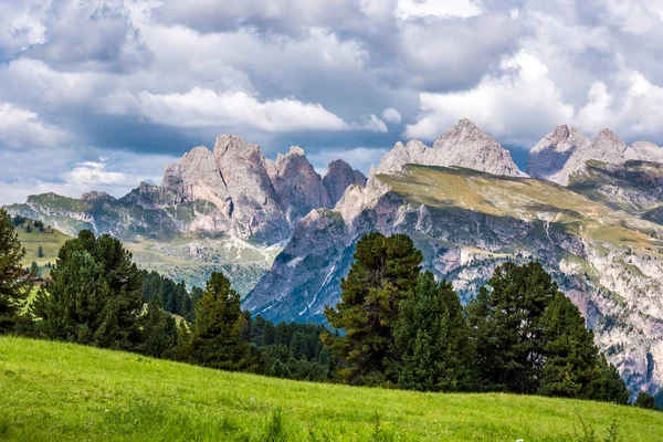 Δολομίτες Ιταλία Val Gardena Passo Sella — Φωτογραφία Αρχείου