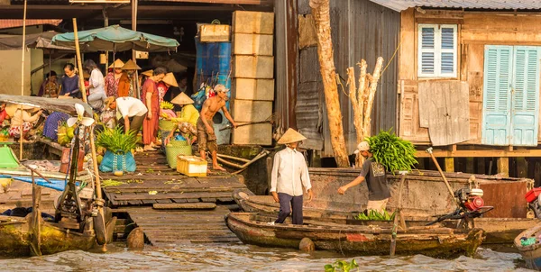 Vista Delta Mekong Vietnã — Fotografia de Stock