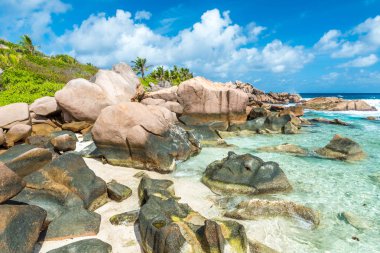 Güzel sahil - Anse Cocos - La Digue, Seyşeller