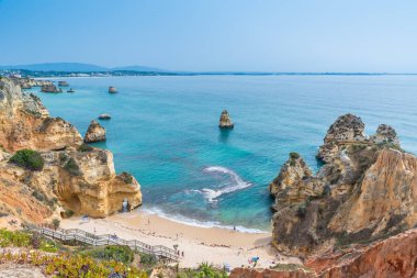 Praia yapmak Camilo - paradise beach, Algarve, Portekiz