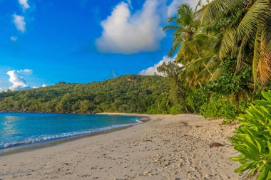 Anse Soleil - Cennet plaj tropikal ada Mahe