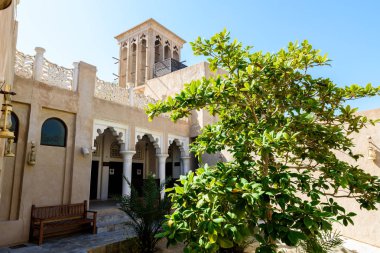 Bastakiya - Dubai, Birleşik Arap Emirlikleri Arap mimarisi ile eski şehir