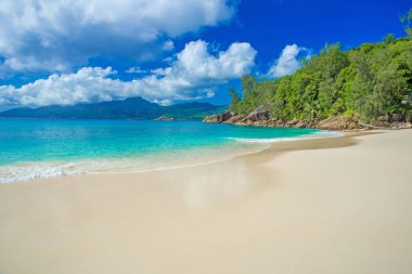 Anse Soleil - Cennet plaj tropikal ada Mahe