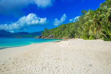 Anse Soleil - Cennet plaj tropikal ada Mahe