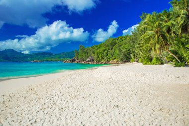 Anse Soleil - Cennet plaj tropikal ada Mahe