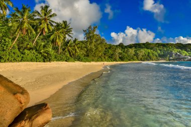 Anse Soleil - Cennet plaj tropikal ada Mahe