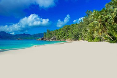 Anse Soleil - Cennet plaj tropikal ada Mahe