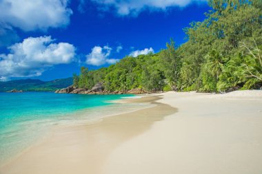 Anse Soleil - Cennet plaj tropikal ada Mahe