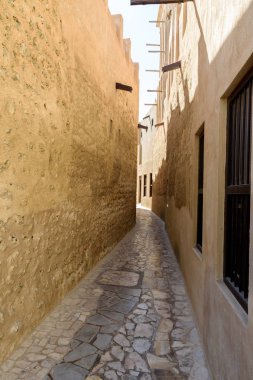 Bastakiya - Dubai, Birleşik Arap Emirlikleri Arap mimarisi ile eski şehir