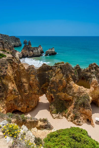 Hermosa Costa Del Algarve Portugal — Foto de Stock