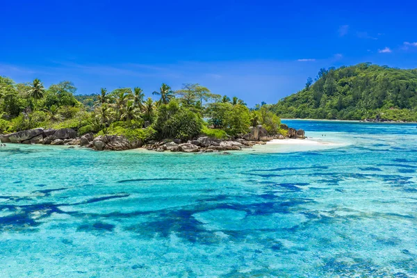 Anse Islette Mahe Seychellen — Stockfoto