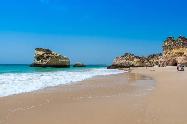 Vackra Kusten Algarve Portugal — Stockfoto