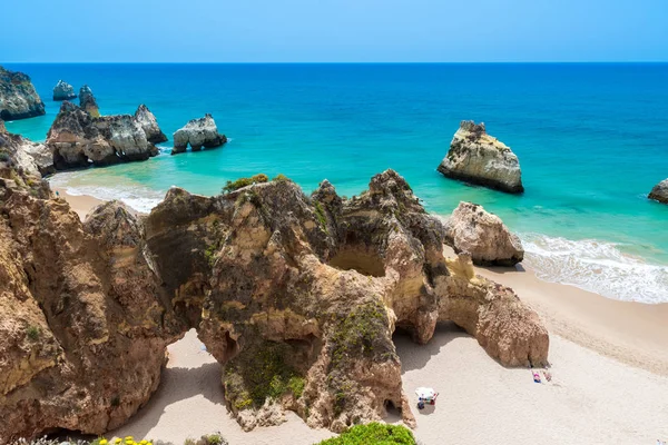 Vackra Kusten Algarve Portugal — Stockfoto