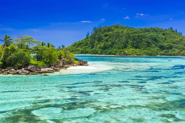 Anse Islette Mahe Seychellerna — Stockfoto