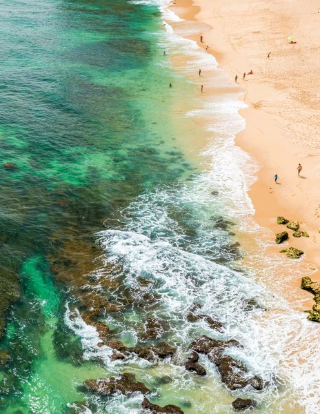 Фабья Вале Сентьянес Пляж Алгарве Португалия — стоковое фото