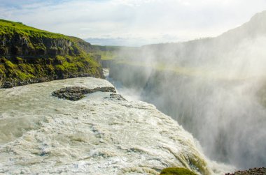 Gullfoss - İzlanda'daki güzel şelale