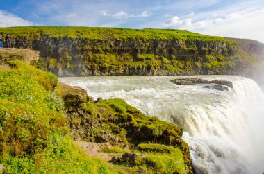 Gullfoss - İzlanda'daki güzel şelale
