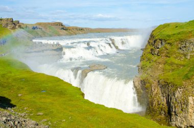 Gullfoss - İzlanda'daki güzel şelale