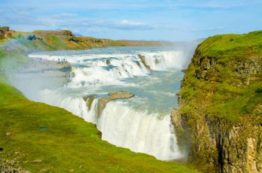 Gullfoss - İzlanda'daki güzel şelale