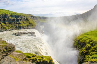 Gullfoss - İzlanda'daki güzel şelale