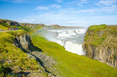 Gullfoss - İzlanda'daki güzel şelale