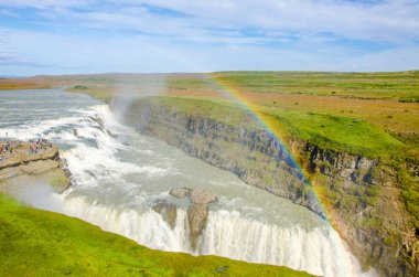 Gullfoss - İzlanda'daki güzel şelale