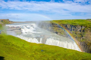 Gullfoss - İzlanda'daki güzel şelale