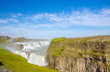 Gullfoss - İzlanda'daki güzel şelale