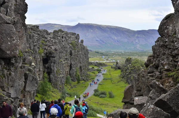 Pingvellir 아이슬란드에 — 스톡 사진