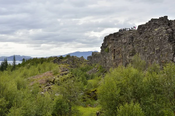 Pingvellir Национальный Парк Исландии — стоковое фото