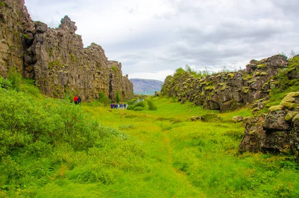 Pingvellir National Park Iceland — Stock Photo, Image