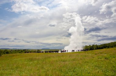 Geysir Strokkur - Avrupa'nın en büyük şofben