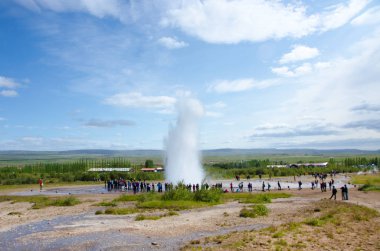 Geysir Strokkur - Avrupa'nın en büyük şofben