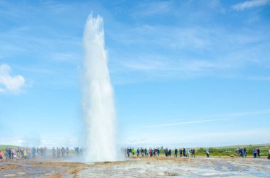 Geysir Strokkur - Avrupa'nın en büyük şofben