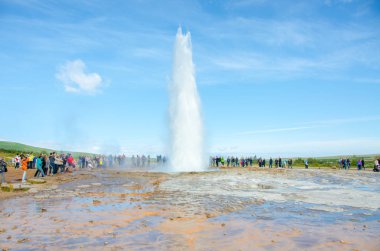 Geysir Strokkur - Avrupa'nın en büyük şofben