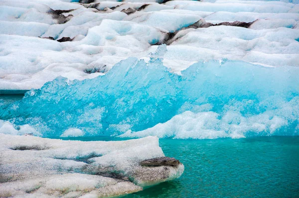 Lago Glaciar Jokursarlon Islândia — Fotografia de Stock