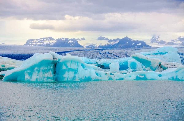 アイスランドの Jokursarlon 氷河湖 — ストック写真