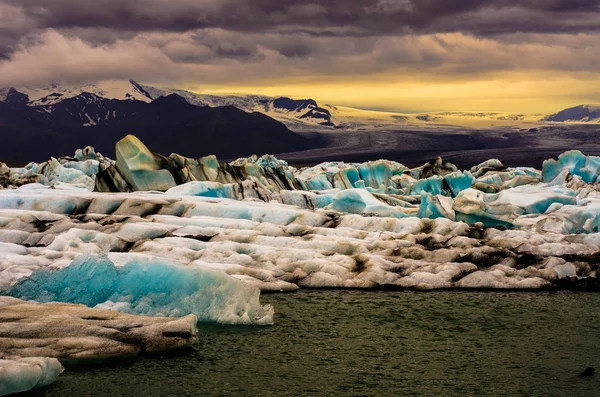 Lago Glaciar Jokursarlon Islandia — Foto de Stock