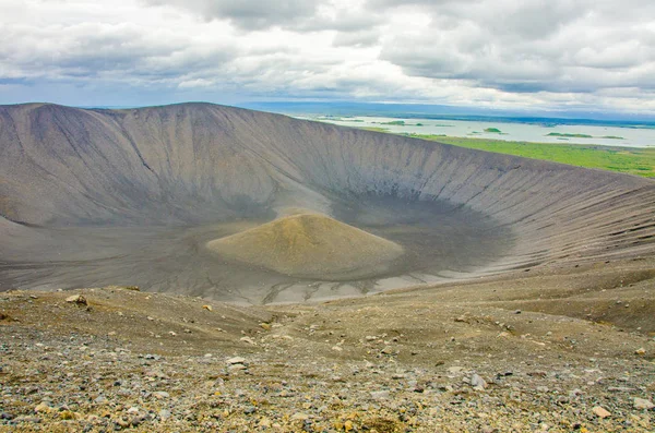 Myvatn Paesaggio Vulcanico Islanda — Foto Stock