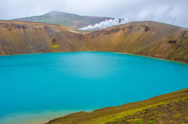 Myvatn Güzel Manzara Modunda Iseland — Stok fotoğraf