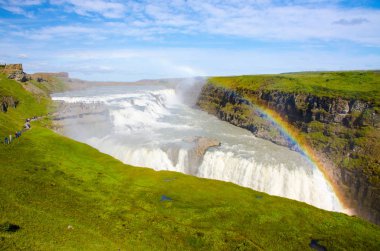 Gullfoss - İzlanda'daki güzel şelale
