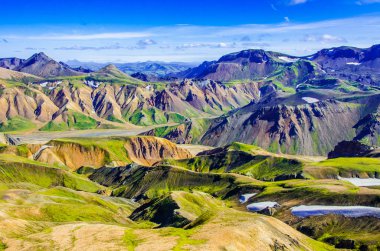 Landmannalaugar - İzlanda manzara şaşırtıcı