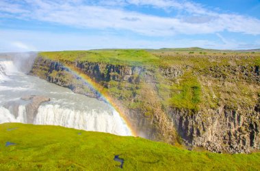 Gullfoss - İzlanda'daki güzel şelale