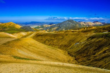 Landmannalaugar - İzlanda manzara şaşırtıcı