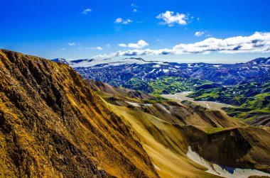 Landmannalaugar - İzlanda manzara şaşırtıcı
