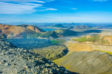 Landmannalaugar - İzlanda manzara şaşırtıcı