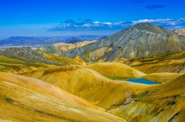 Landmannalaugar - İzlanda manzara şaşırtıcı
