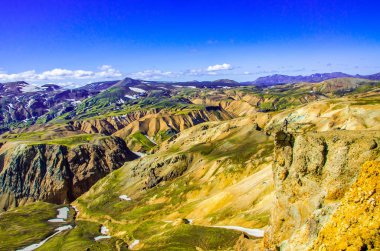 Landmannalaugar - İzlanda manzara şaşırtıcı