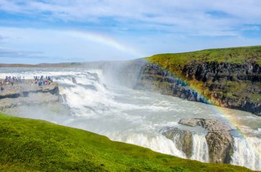 Gullfoss - İzlanda'daki güzel şelale