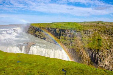 Gullfoss - İzlanda'daki güzel şelale